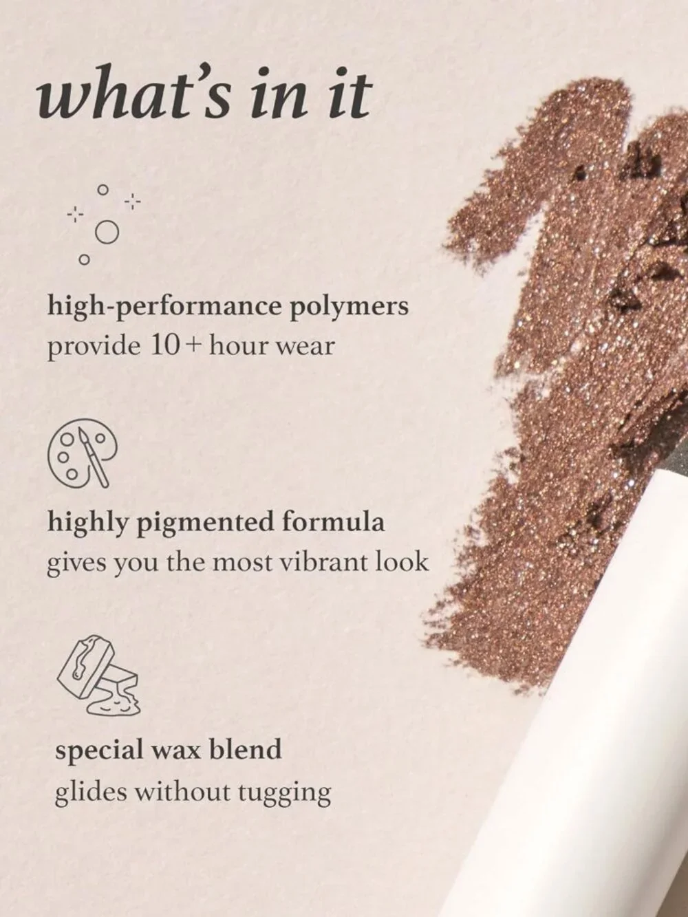 Julep When Pencil Met Gel Eyeliner - Tangerine Shimmer - NIB